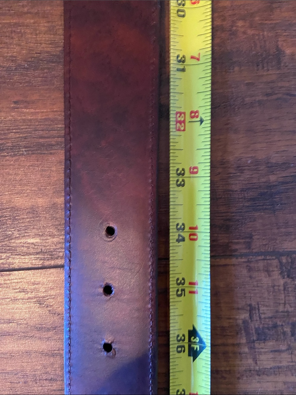 Cuadra Belt Leather Brown Buckle 110/44 XL - Picture 9 of 10
